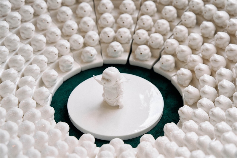 倫敦手工周中國館展品。楊浩鵬攝