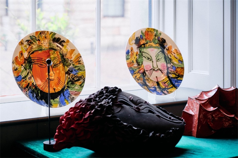 倫敦手工周中國館展品。楊浩鵬攝