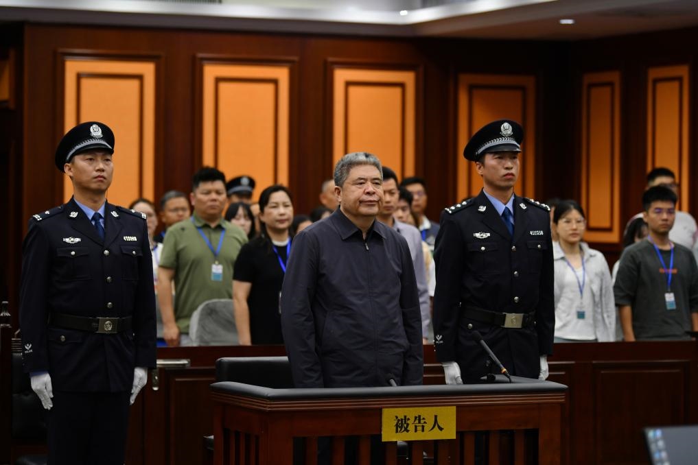 現(xiàn)場圖。（廣西壯族自治區(qū)南寧市中級人民法院供圖）