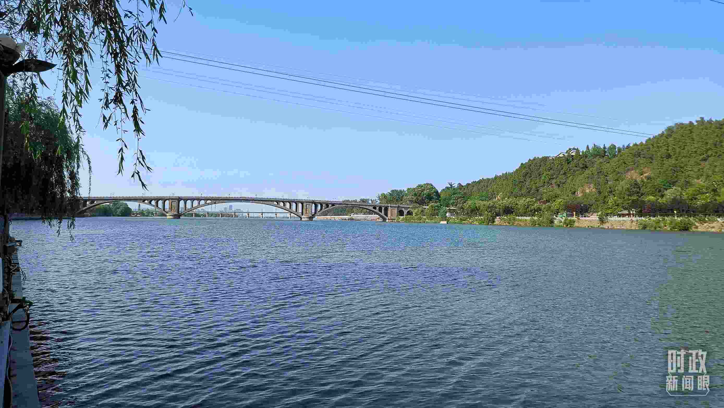 △伊河。（總臺央視記者范一鳴拍攝）