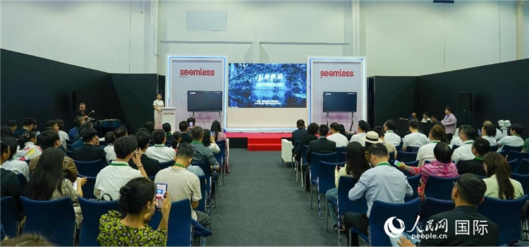 活動現(xiàn)場一景。人民網(wǎng) 塔里克·易卜拉欣攝