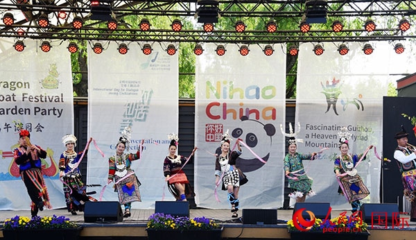 舞蹈《迎客歌》。人民網(wǎng)記者 殷淼